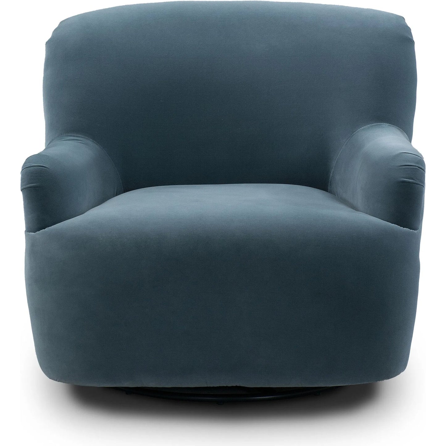 002 SI-2473245 | Additional Silo | Kadon Blue Swivel Chair by Four Hands in surrey bay. Made from 76.8% cotton, 23.2% polyester in a eclectic & global style.