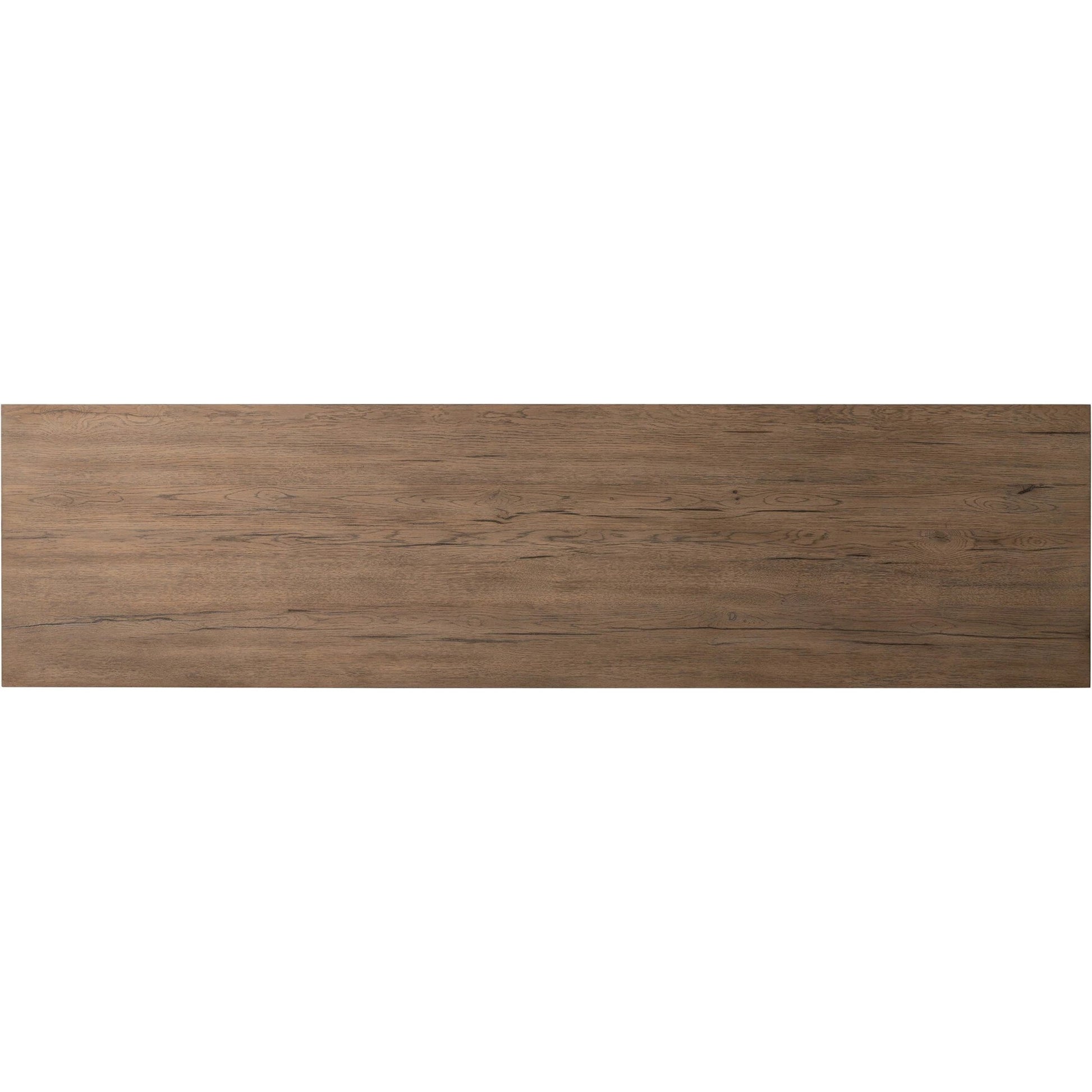 Leo 6 Drawer Dresser by Four Hands in rustic grey. Made from solid oak, thick oak veneer in a modern style.