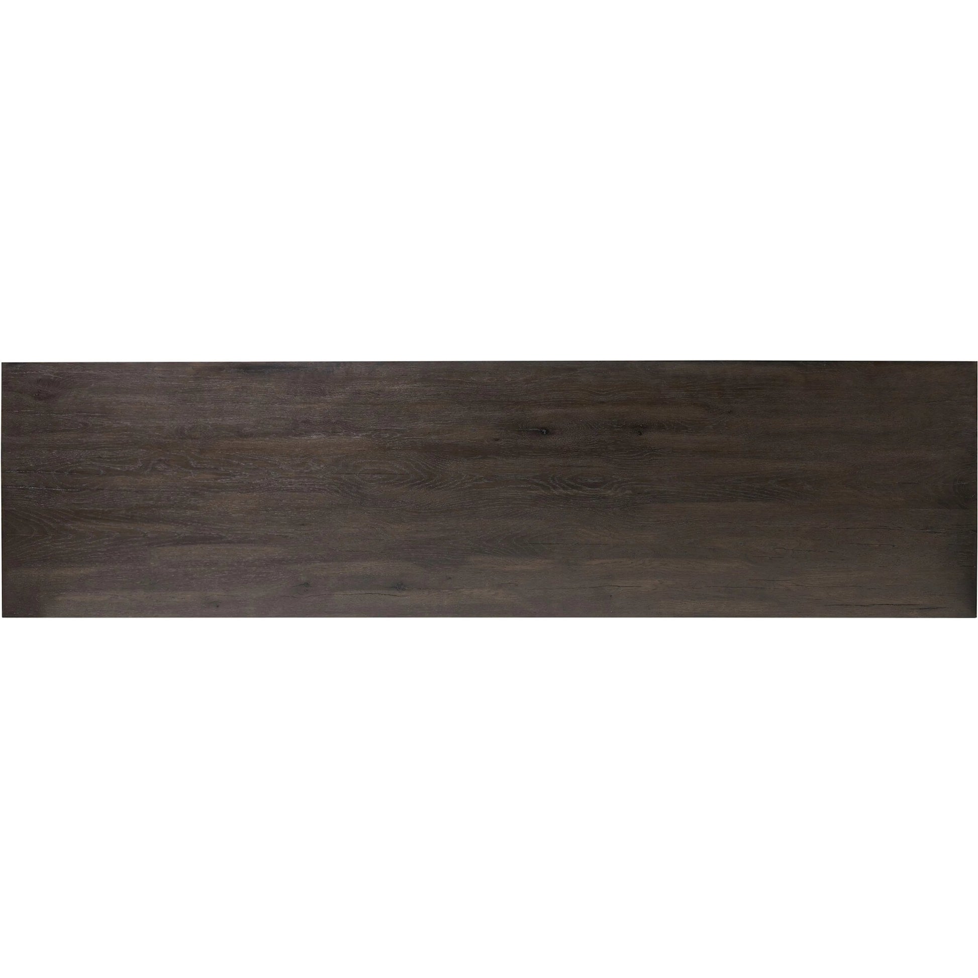 Leo 6 Drawer Dresser by Four Hands in smoked black, smoked black veneer. Made from solid oak, thick oak veneer in a unique style.