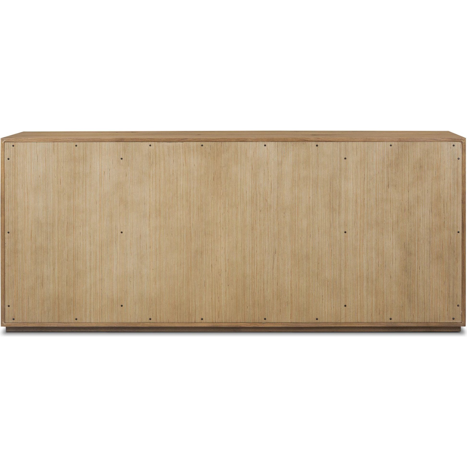 Leo 6 Drawer Dresser by Four Hands in rustic light natural oak, rustic light natural oak veneer. Made from solid oak, thick oak veneer in a transitional style.