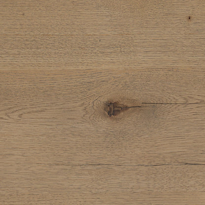 Leo 6 Drawer Dresser by Four Hands in rustic light natural oak, rustic light natural oak veneer. Made from solid oak, thick oak veneer in a transitional style.