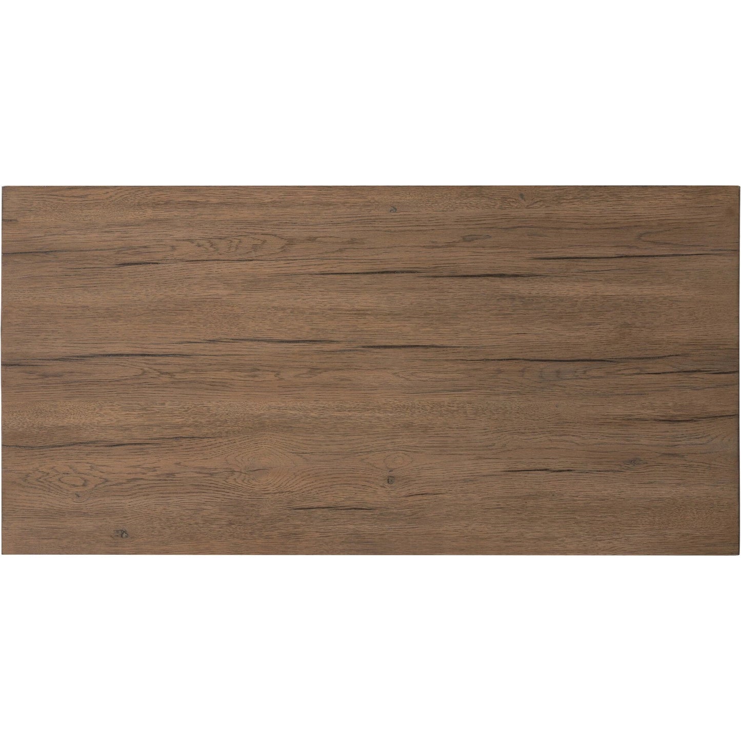 012 SI-2137463 | Closeup | Leo Nightstand by Four Hands in rustic grey. Made from solid oak, thick oak veneer in a modern style.