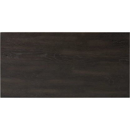 Leo Nightstand by Four Hands. Made from thick oak veneer, solid oak in a transitional style.