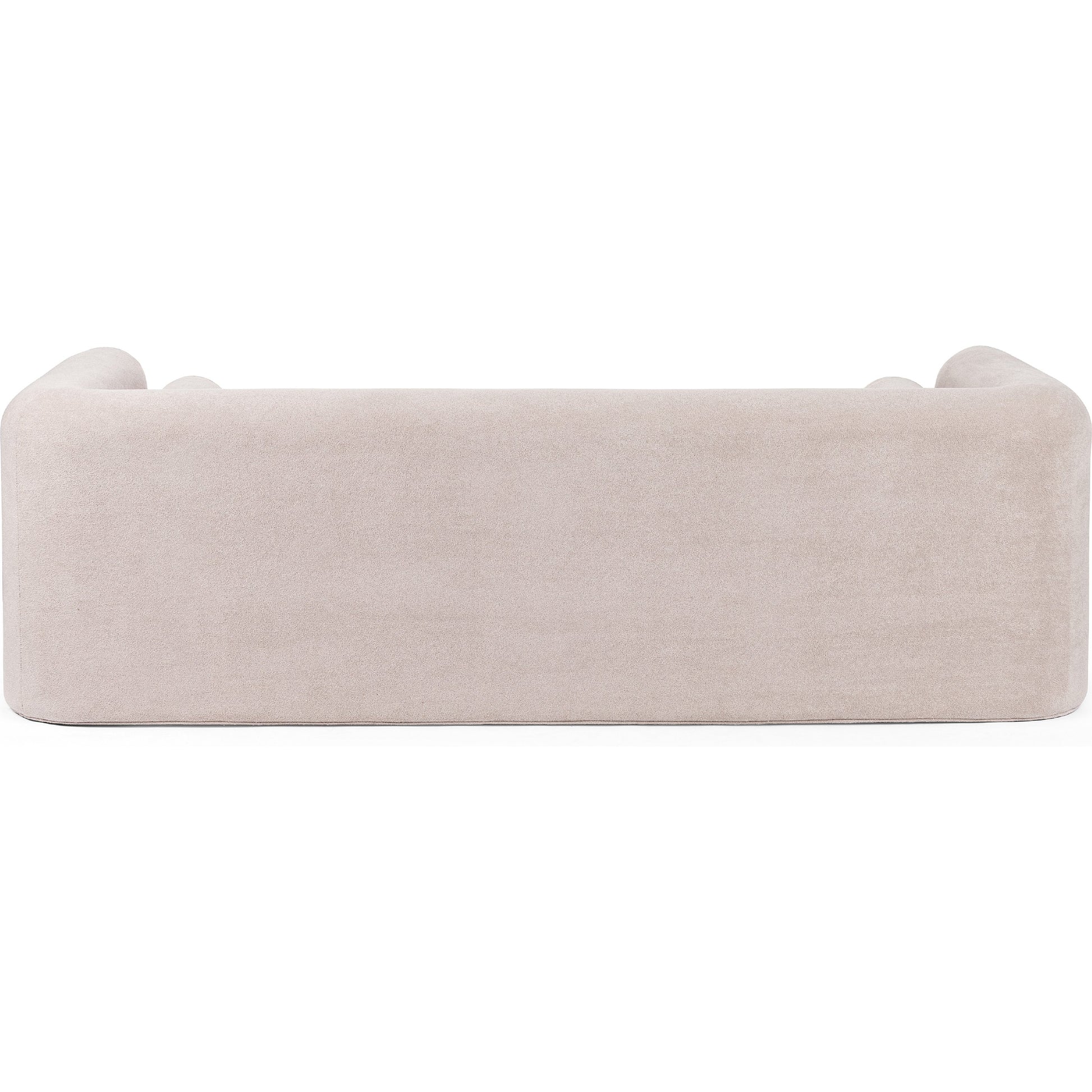 Mitchell Sofa by Four Hands in piermont sand. Made from 100% polyester, eucalyptus plywood, 100% polypropylene in a transitional style.