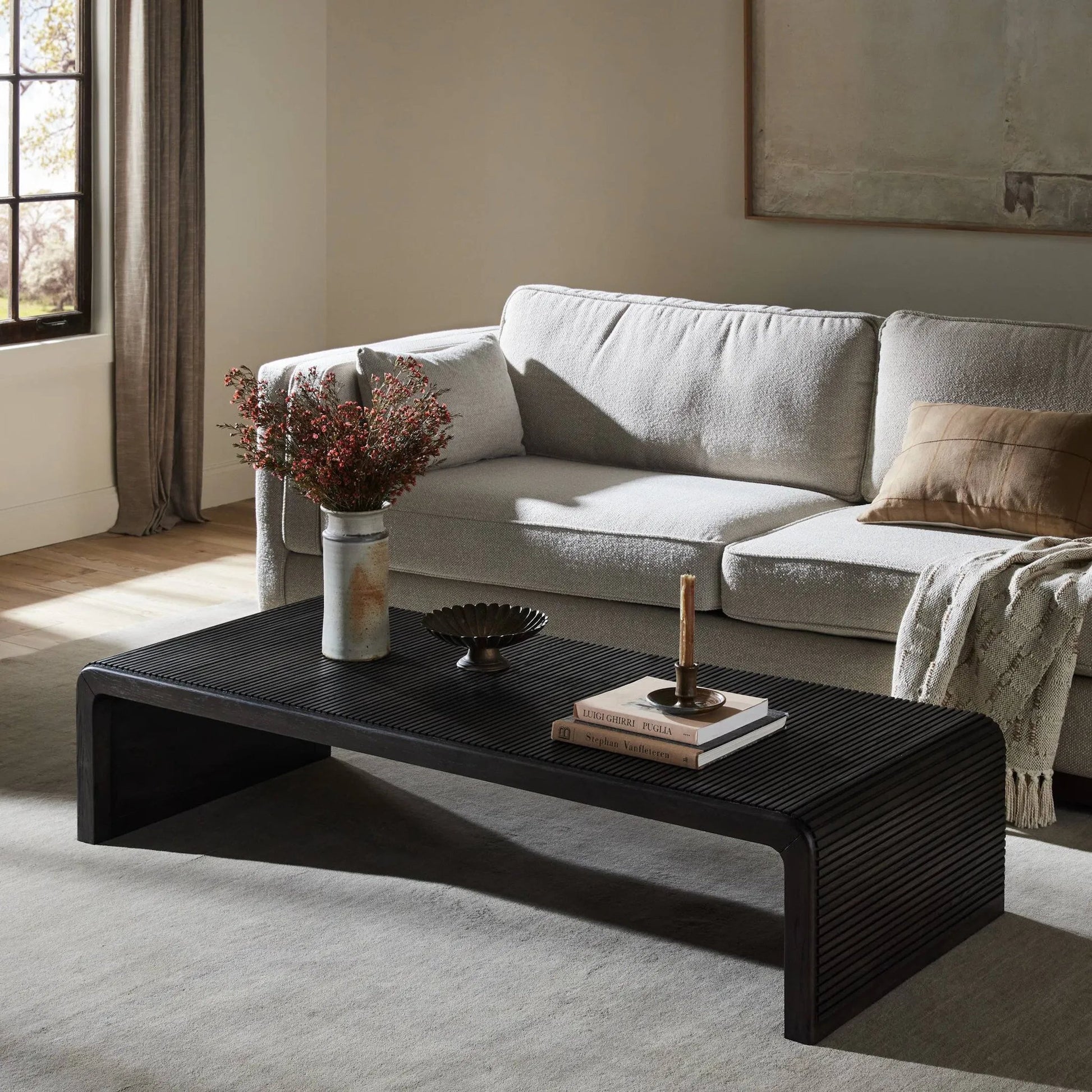 Leo Coffee Table by Four Hands. Made from unique in a modern style.