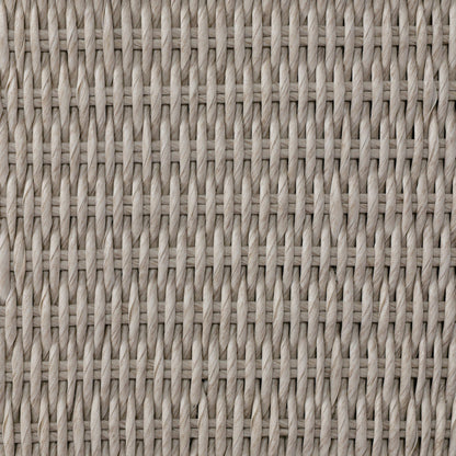 Fae Outdoor Chair by Four Hands in stinson white. Made from 100% olefin, 100% polyethylene, 91% polyurethane foam pad, 9% polyester fiber batting in a modern style.