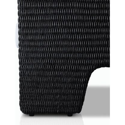 Fae Outdoor Chair by Four Hands in stinson white. Made from 100% olefin, 100% polyethylene, 91% polyurethane foam pad, 9% polyester fiber batting in a modern style.