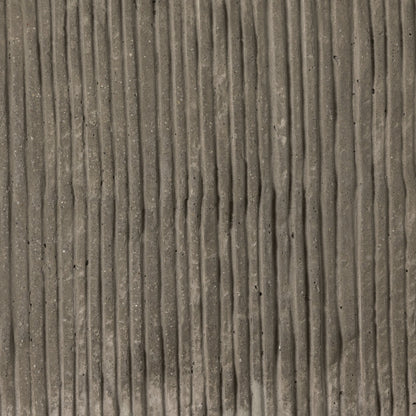 Huron Outdoor Coffee Table by Four Hands in flint. Made from concrete in a modern style.