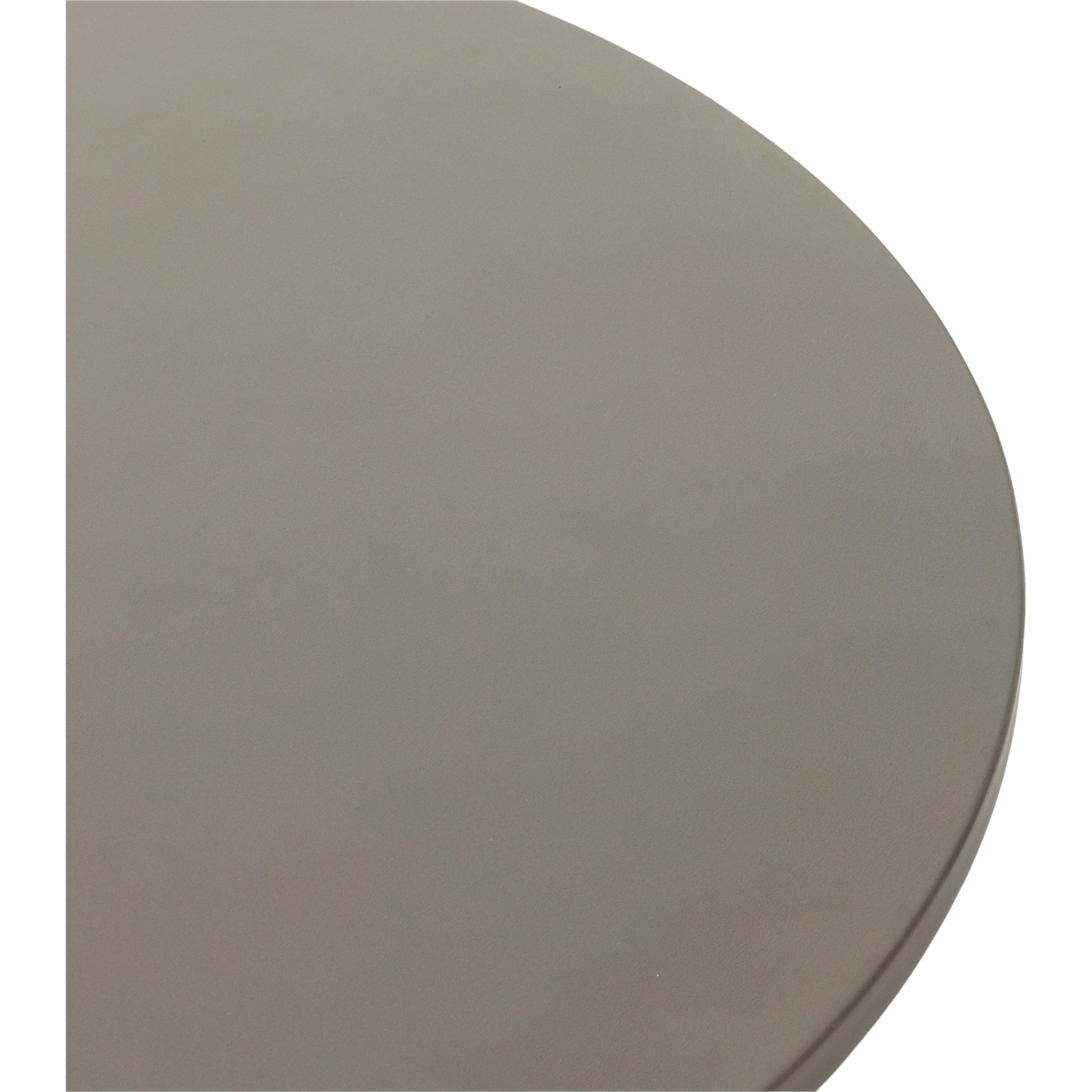 Huron Outdoor Coffee Table by Four Hands in flint. Made from concrete in a modern style.