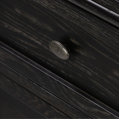 Toulouse Executive Desk by Four Hands. Made from solid oak, oak veneer in a modern style.