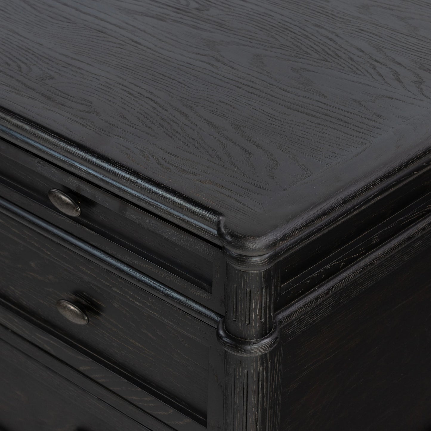 009 SI-1977874 | Additional Silo | Toulouse Executive Desk by Four Hands. Made from solid oak, oak veneer in a modern style.