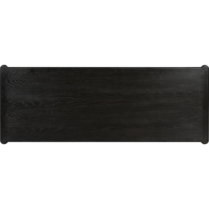 Toulouse Executive Desk by Four Hands. Made from solid oak, oak veneer in a modern style.