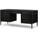 Toulouse Executive Desk by Four Hands. Made from solid oak, oak veneer in a modern style.
