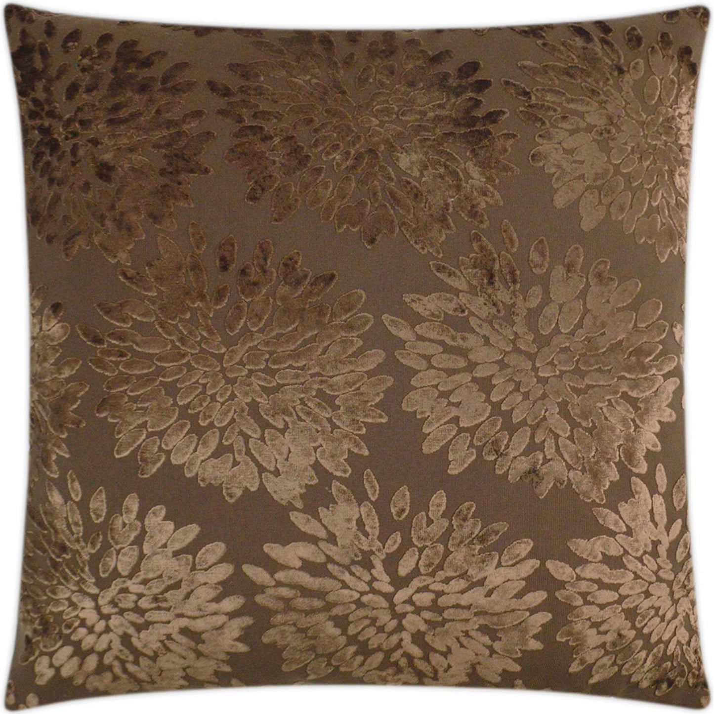 001 SI-2382497 | Primary Silo | Tuscany Pillow by DV Kap Home in brown. Made from 53% rayon, 47% polyester in a transitional style.