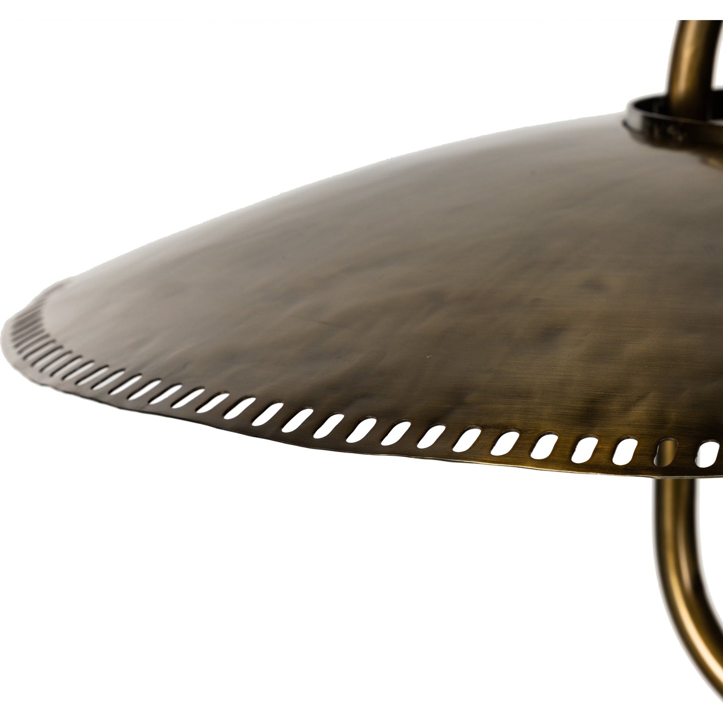 006 SI-1901383 | Additional Silo | Arely Pendant by Four Hands in dark antique brass. Made from iron, thermoplastic, brass in a transitional style.