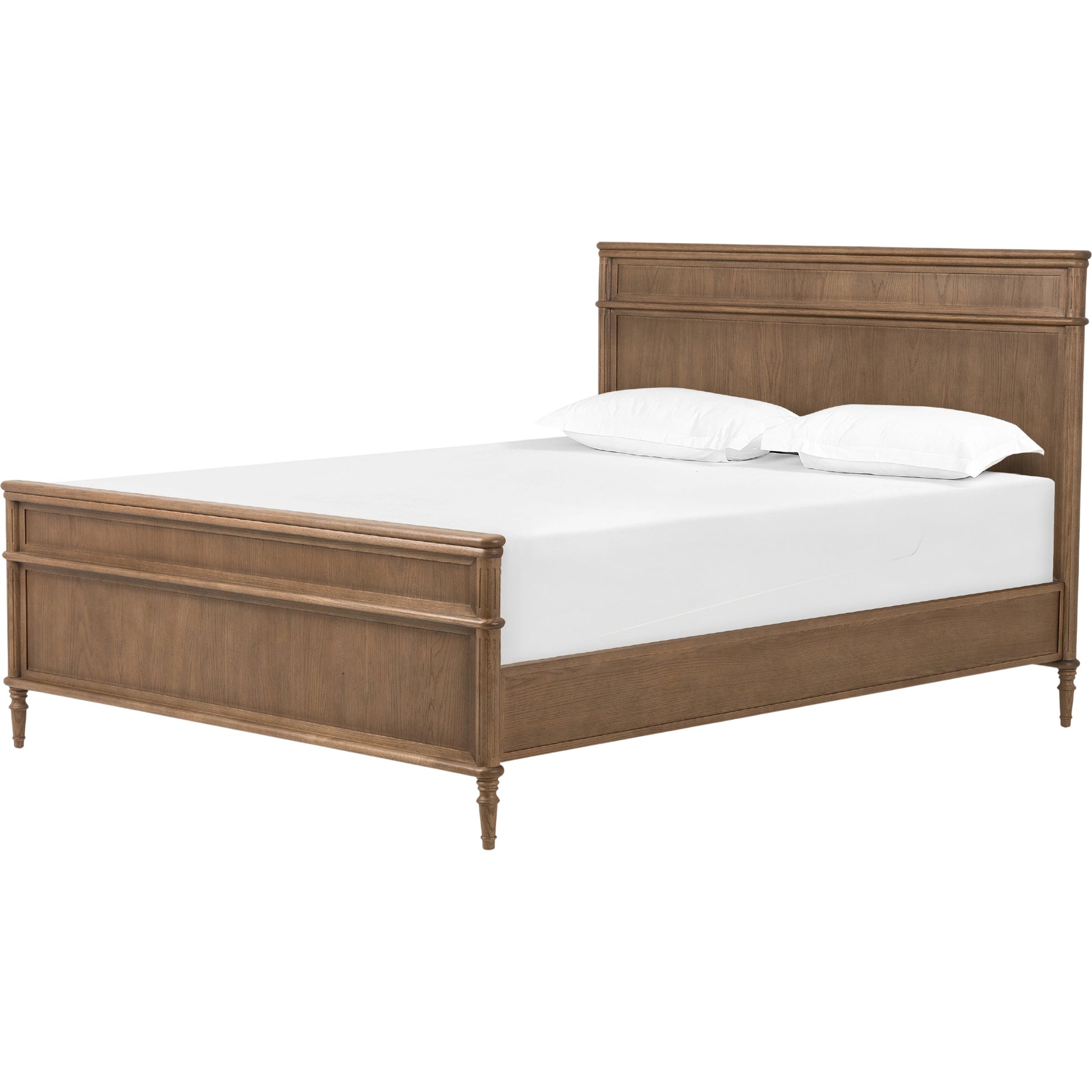 Toulouse Bed by Four Hands. Made from oak veneer, solid oak in a modern style.