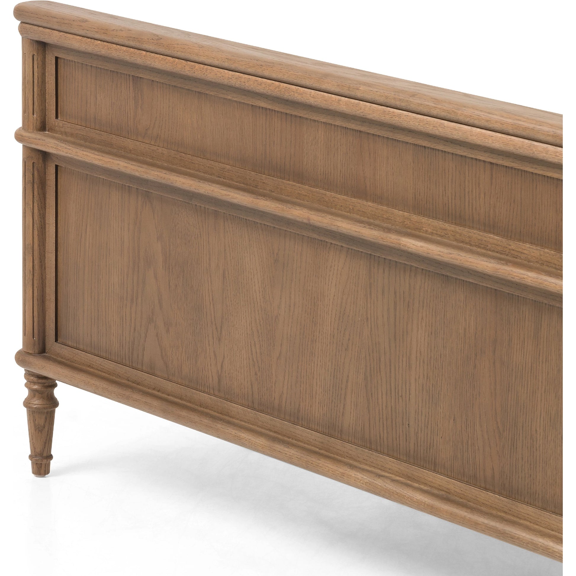 Toulouse Bed by Four Hands. Made from oak veneer, solid oak in a modern style.