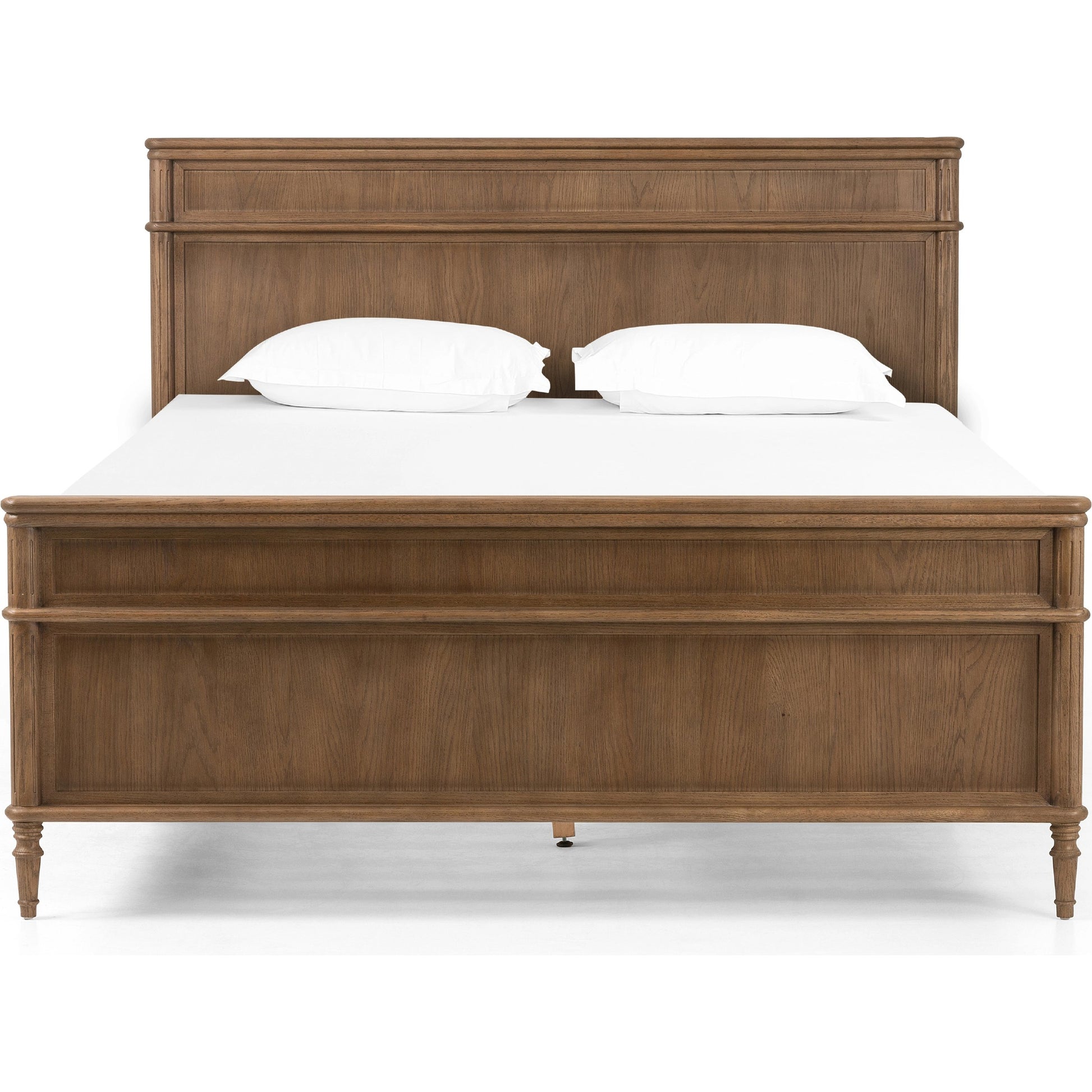 Toulouse Bed by Four Hands. Made from oak veneer, solid oak in a modern style.