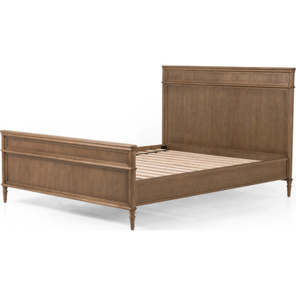 Toulouse Bed by Four Hands. Made from oak veneer, solid oak in a modern style.