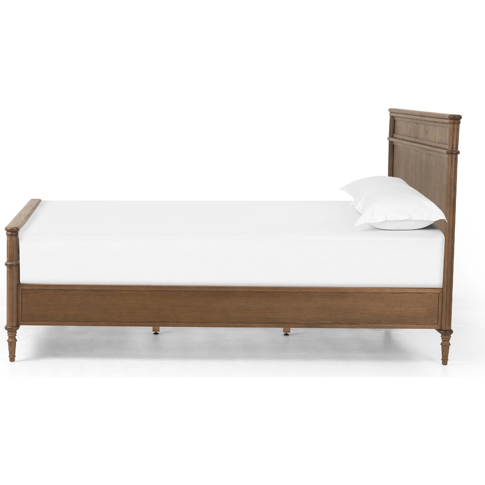 Toulouse Bed by Four Hands. Made from oak veneer, solid oak in a modern style.