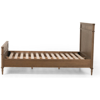 Toulouse Bed by Four Hands. Made from oak veneer, solid oak in a modern style.