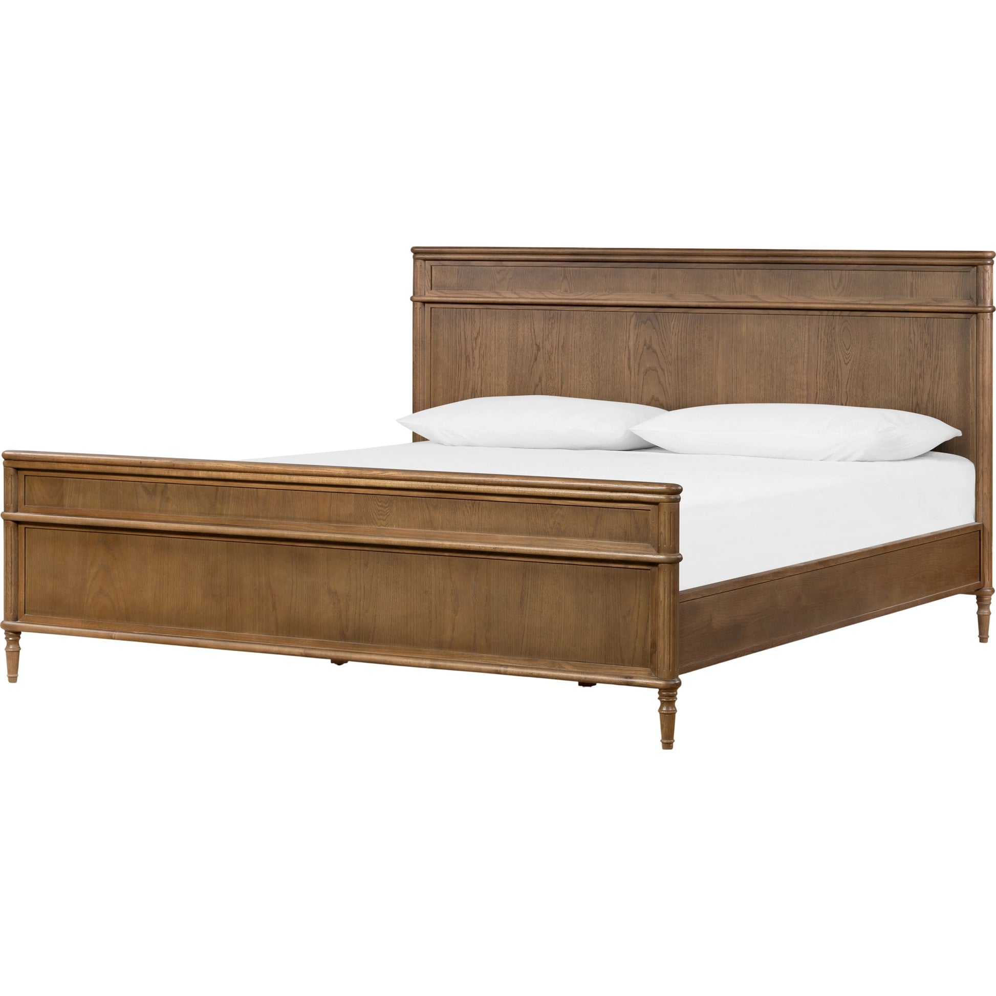 Toulouse Bed by Four Hands. Made from oak veneer, solid oak in a modern style.