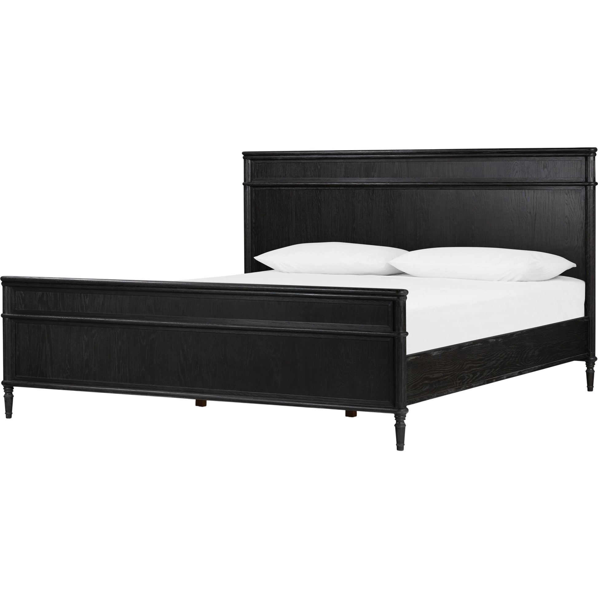 Toulouse Bed by Four Hands. Made from oak veneer, solid oak in a modern style.