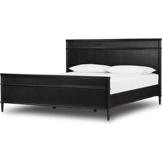 Toulouse Bed by Four Hands. Made from oak veneer, solid oak in a modern style.