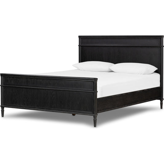Toulouse Bed by Four Hands. Made from oak veneer, solid oak in a modern style.