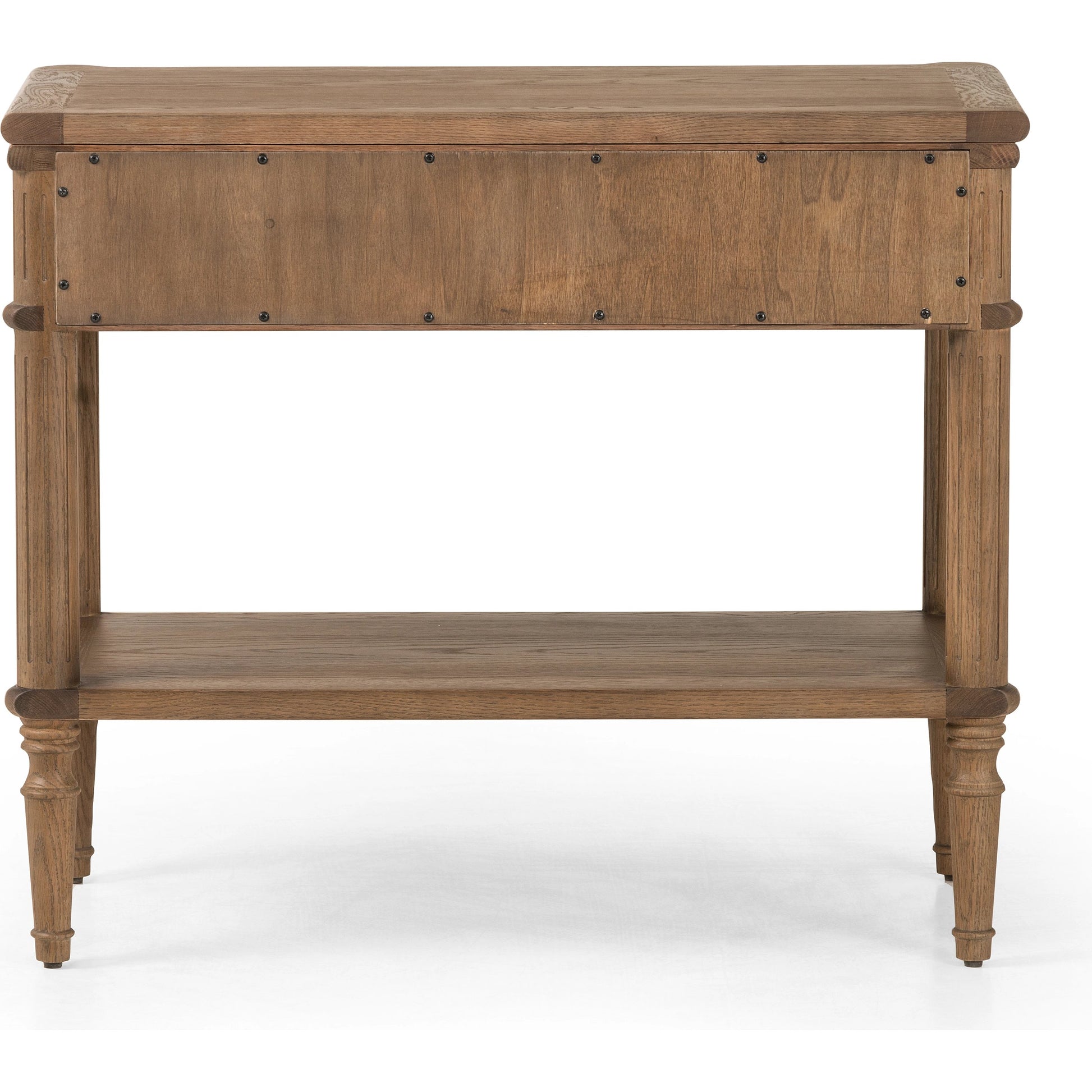 Toulouse Nightstand by Four Hands. Made from solid oak, oak veneer, zinc alloy in a modern style.
