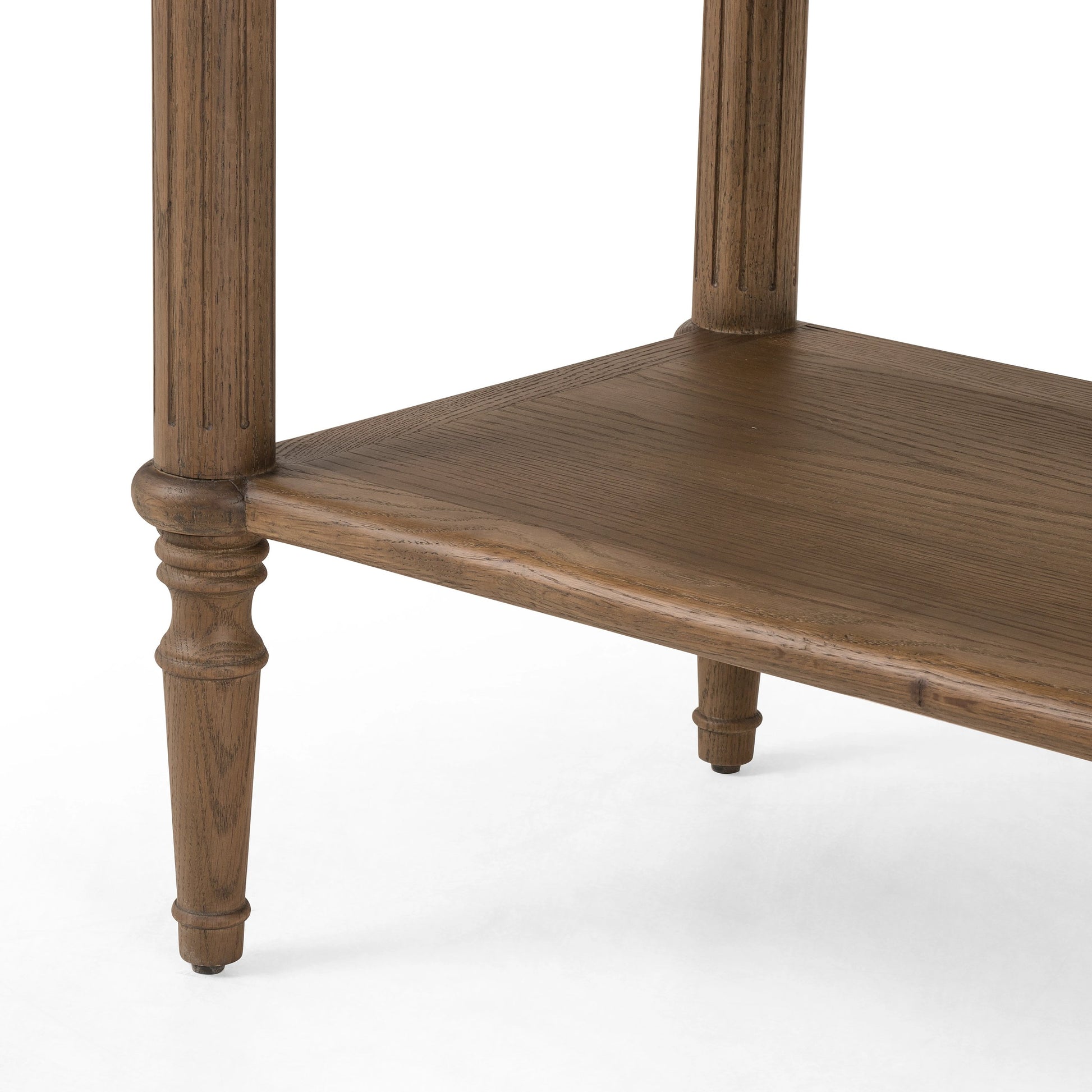 Toulouse Nightstand by Four Hands. Made from solid oak, oak veneer, zinc alloy in a modern style.