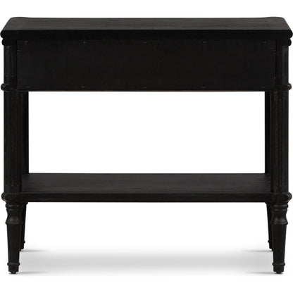 Toulouse Nightstand by Four Hands. Made from solid oak, oak veneer, zinc alloy in a modern style.