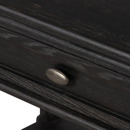 Toulouse Nightstand by Four Hands. Made from solid oak, oak veneer, zinc alloy in a modern style.