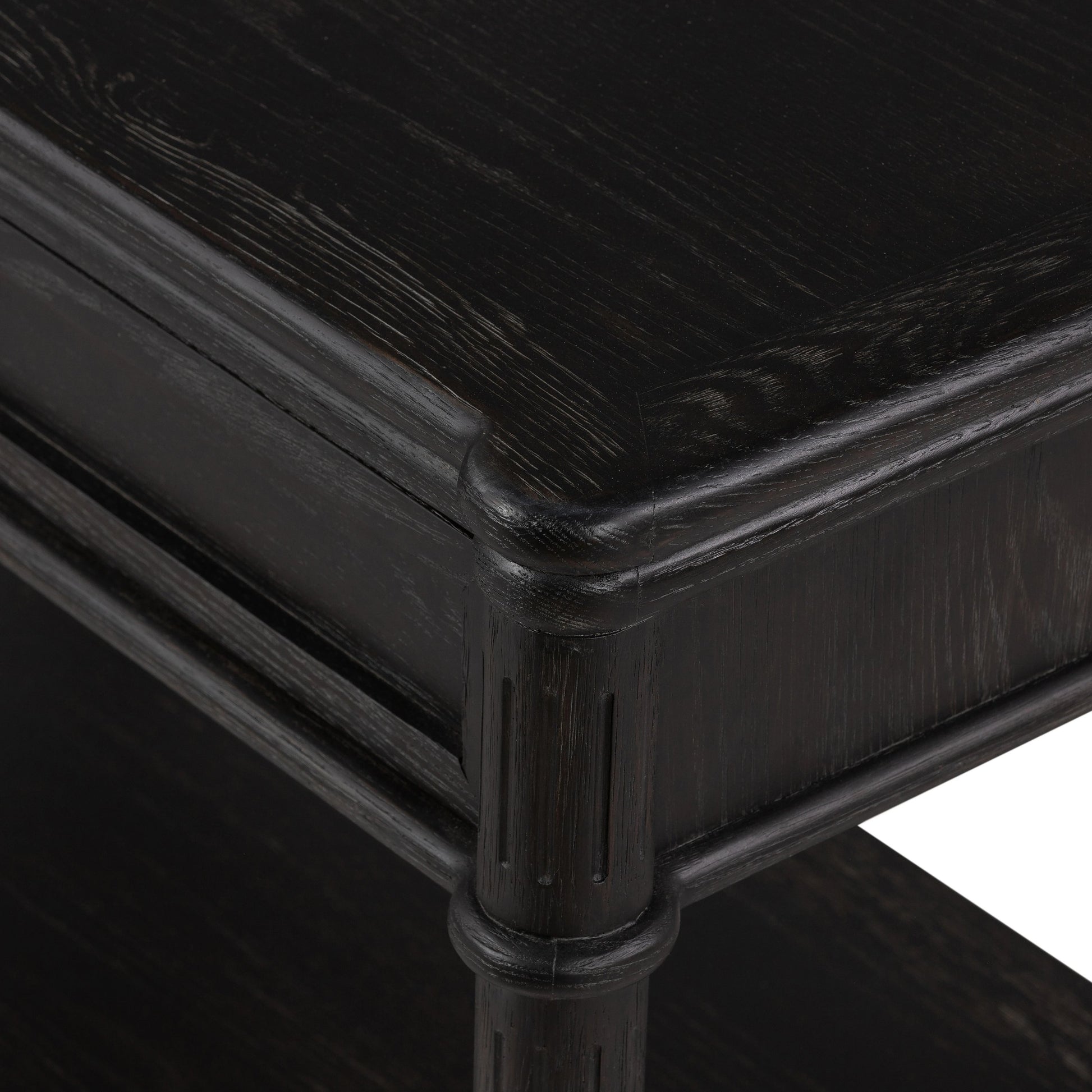 Toulouse Nightstand by Four Hands. Made from solid oak, oak veneer, zinc alloy in a modern style.