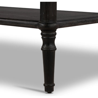 Toulouse Nightstand by Four Hands. Made from solid oak, oak veneer, zinc alloy in a modern style.
