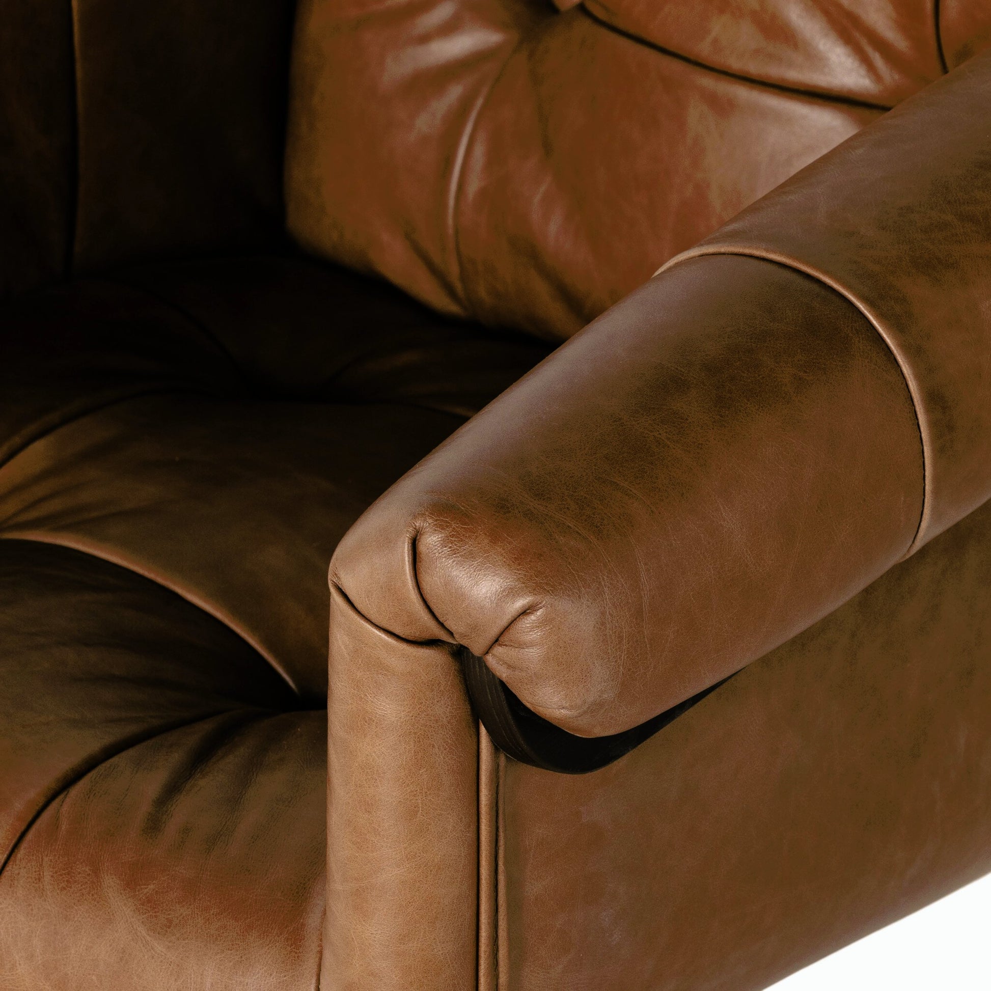 Arnold Desk Chair by Four Hands in polished aluminum, mocha ash, sonoma chestnut and mocha ash, sonoma chestnut. Made from top grain leather, solid ash in a transitional style.