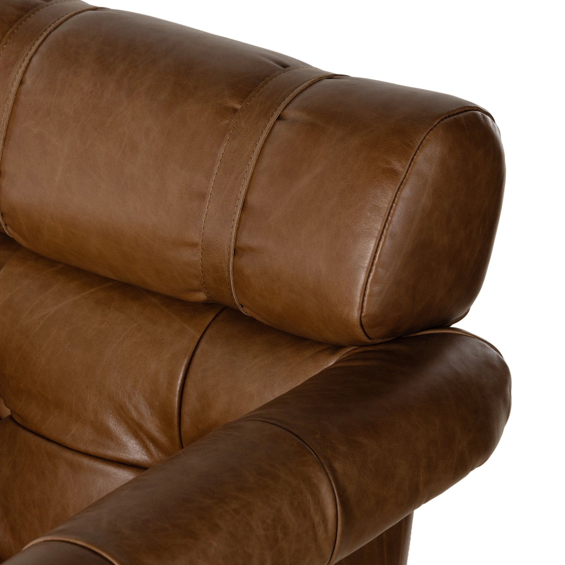 Arnold Desk Chair by Four Hands in polished aluminum, mocha ash, sonoma chestnut and mocha ash, sonoma chestnut. Made from top grain leather, solid ash in a transitional style.