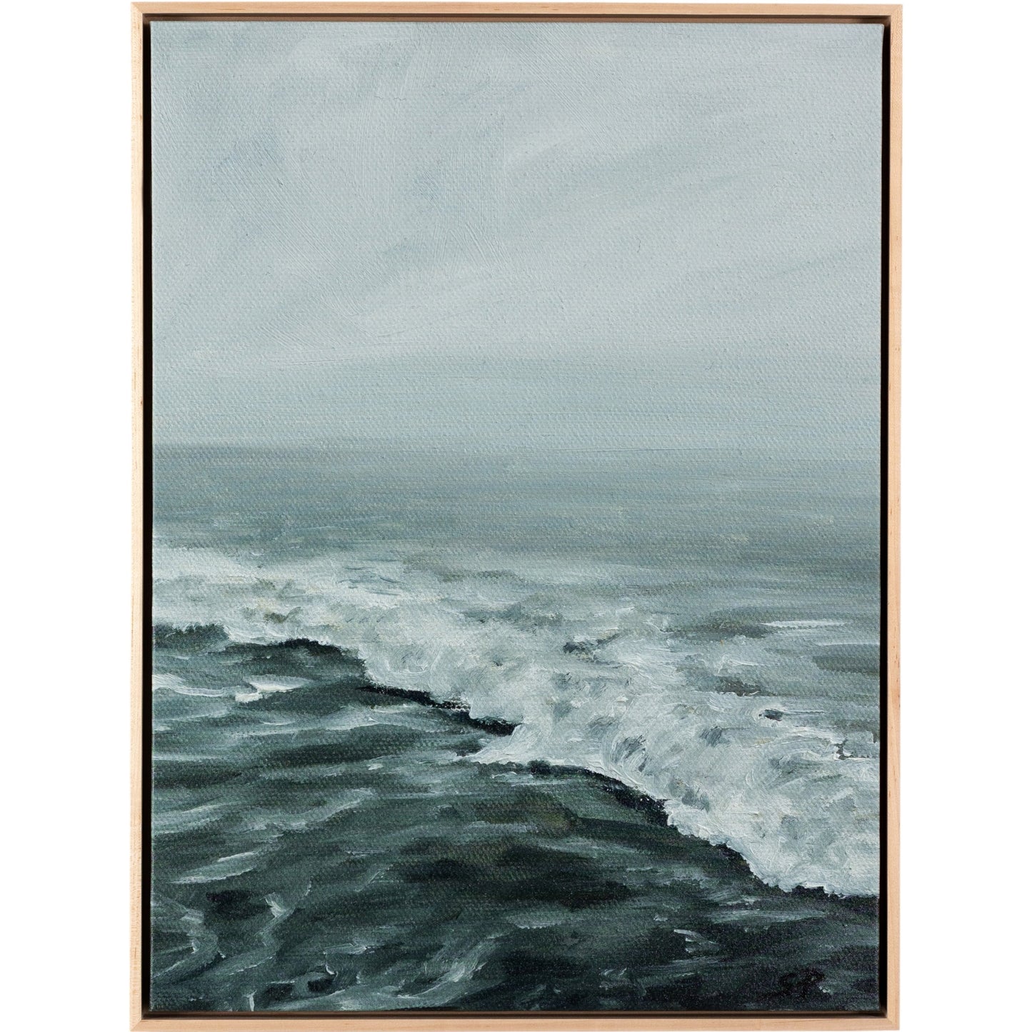 001 SI-1799898 | Primary Silo | Morning Waves by Shaina Page by Four Hands. Made from matte canvas in a coastal style.