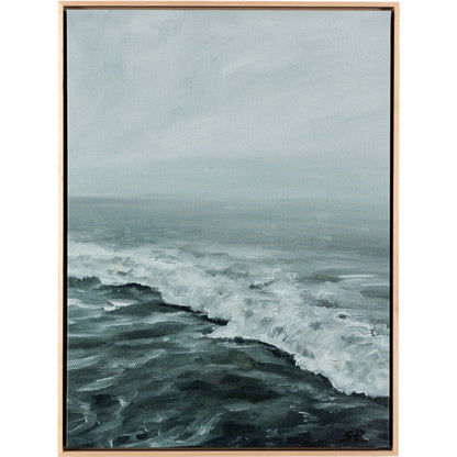 Morning Waves by Shaina Page by Four Hands. Made from matte canvas in a coastal style.