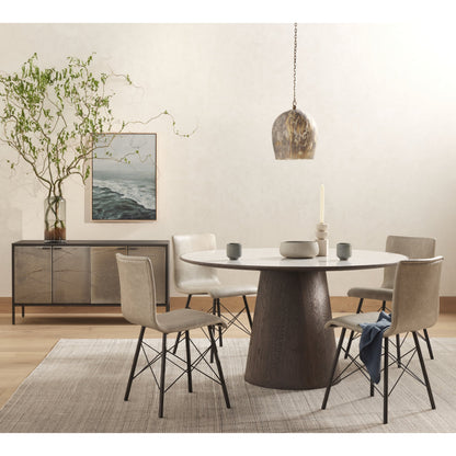 Morning Waves by Shaina Page by Four Hands. Made from matte canvas in a coastal style.