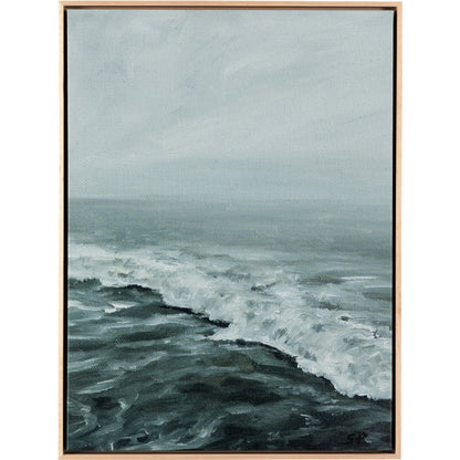 Morning Waves by Shaina Page by Four Hands. Made from matte canvas in a coastal style.