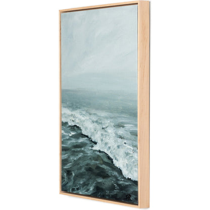 Morning Waves by Shaina Page by Four Hands. Made from matte canvas in a coastal style.