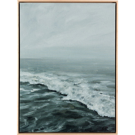 Morning Waves by Shaina Page by Four Hands. Made from matte canvas in a coastal style.