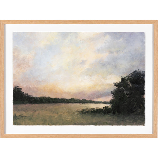 Golden Day's End by Aileen Fitzgerald by Four Hands. Made from textured fine art paper in a cottage & farmhouse style.