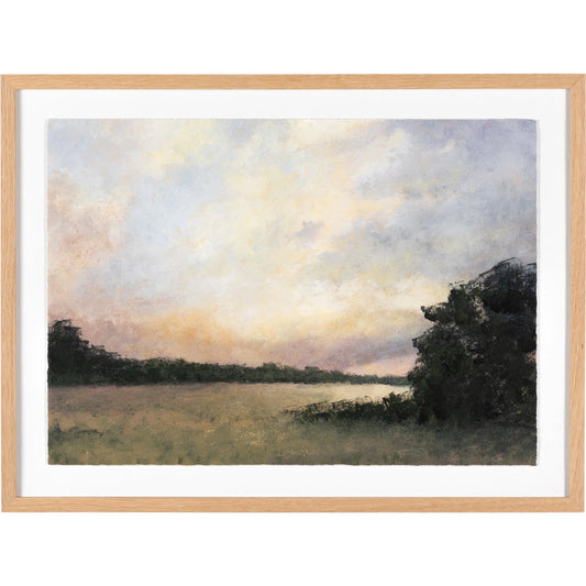 Golden Day's End by Aileen Fitzgerald by Four Hands. Made from textured fine art paper in a cottage & farmhouse style.
