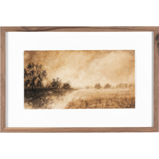 Hillside Haze II by Aileen Fitzgerald by Four Hands. Made from textured fine art paper in a cottage & farmhouse style.