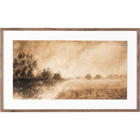 Hillside Haze II by Aileen Fitzgerald by Four Hands. Made from textured fine art paper in a cottage & farmhouse style.