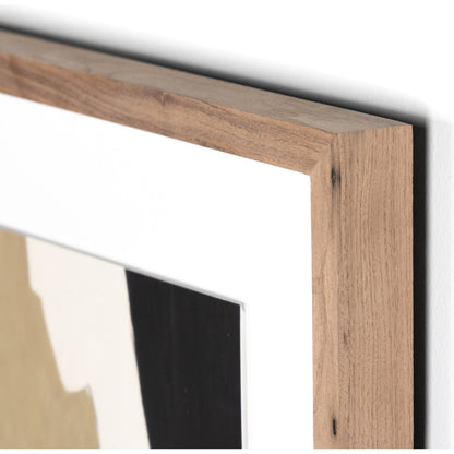 Chill by Dan Hobday by Four Hands. Made from rustic 2.5 walnut, watercolor paper in a eclectic & global style.