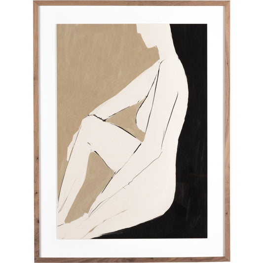 001 SI-1799477 | Primary Silo | Chill by Dan Hobday by Four Hands. Made from rustic 2.5 walnut, watercolor paper in a eclectic & global style.