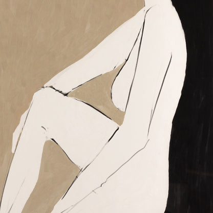 Chill by Dan Hobday by Four Hands. Made from rustic 2.5 walnut, watercolor paper in a eclectic & global style.